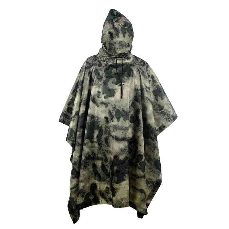 Outdoor Hooded Breathable Rainwear