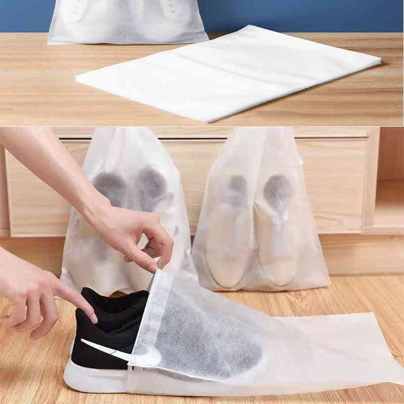 Shoe Dust Covers, Non-woven Drawstring Storage Bag