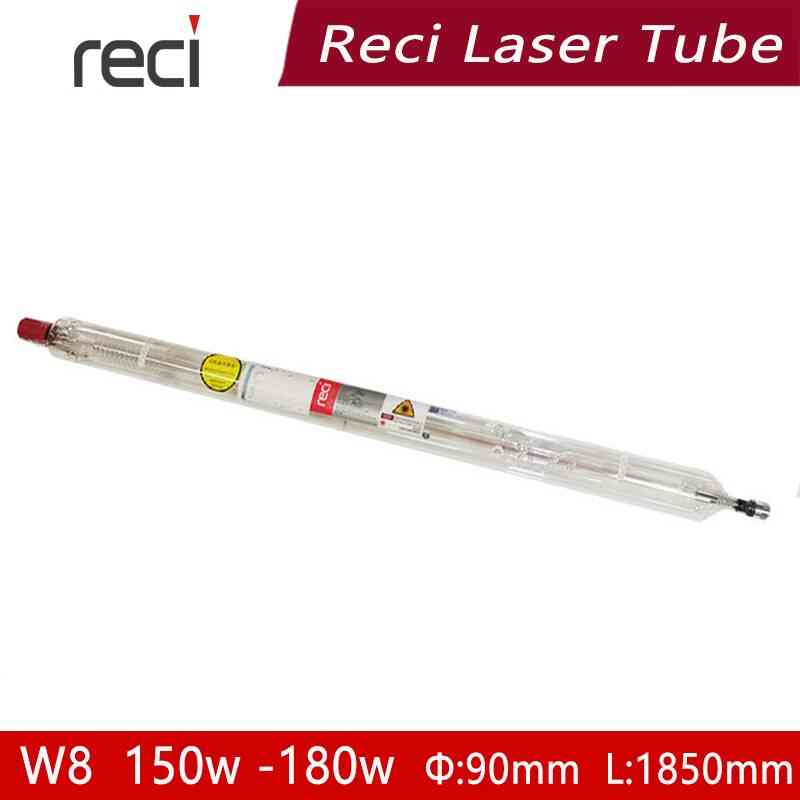 Reci laser reci w1 75w-90w co2 laser rør længde 1060mm dia.80mm til co2 laser gravering skæremaskine co2 laser gravering cu