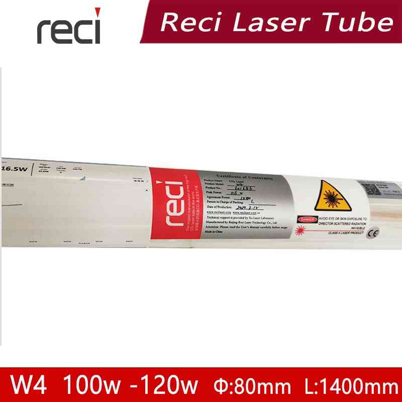 Reci laser reci w1 75w-90w co2 laser rør længde 1060mm dia.80mm til co2 laser gravering skæremaskine co2 laser gravering cu