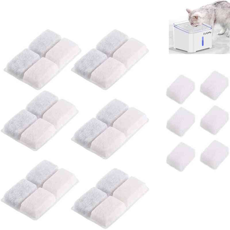 Cat Water Fountain Filters  With Coconut Activated Carbon