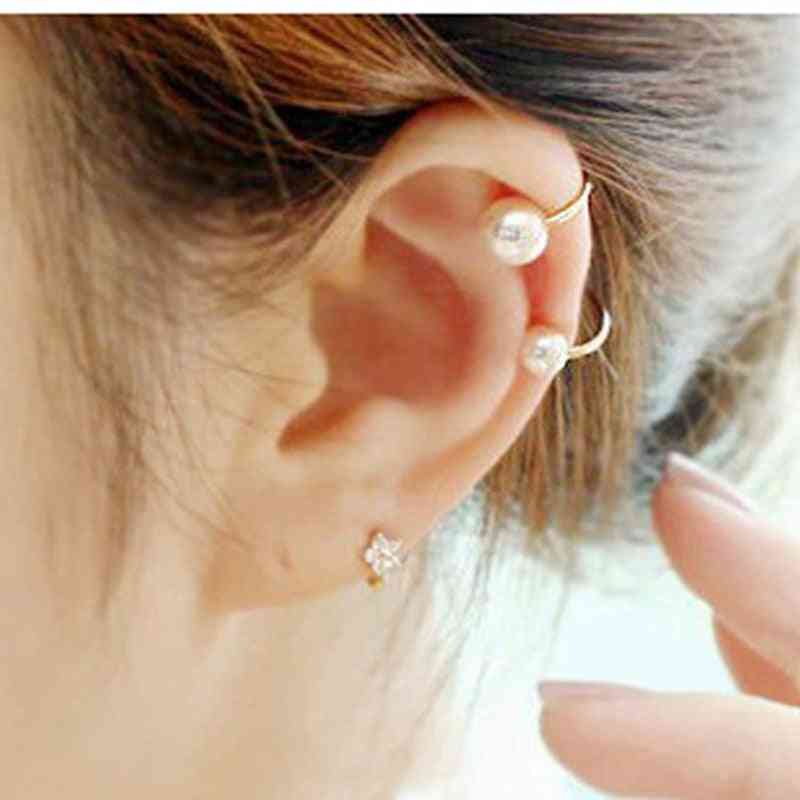 Pärlörhängen öronben öronmanschetter smycken