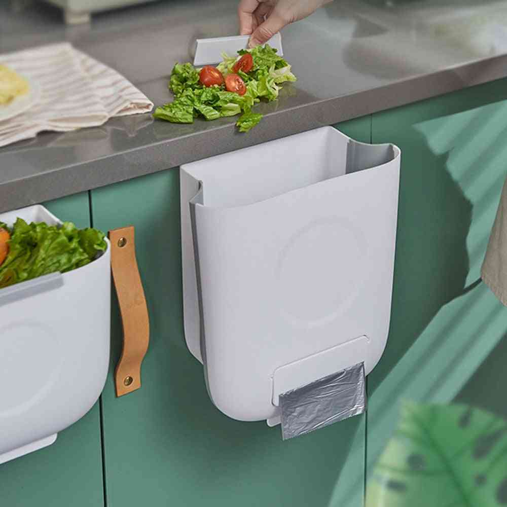Folding Trash Can Kitchen Folding Garbage Cans