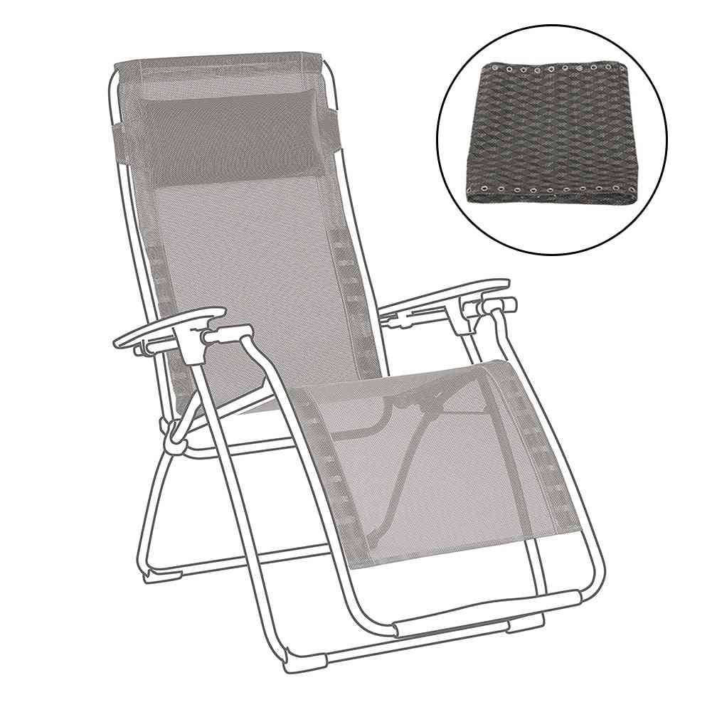Recliner Cloth Breathable Durable Chair Lounger Replacement Fabric Cover Lounger Cushion Raised Bed For Garden Beach