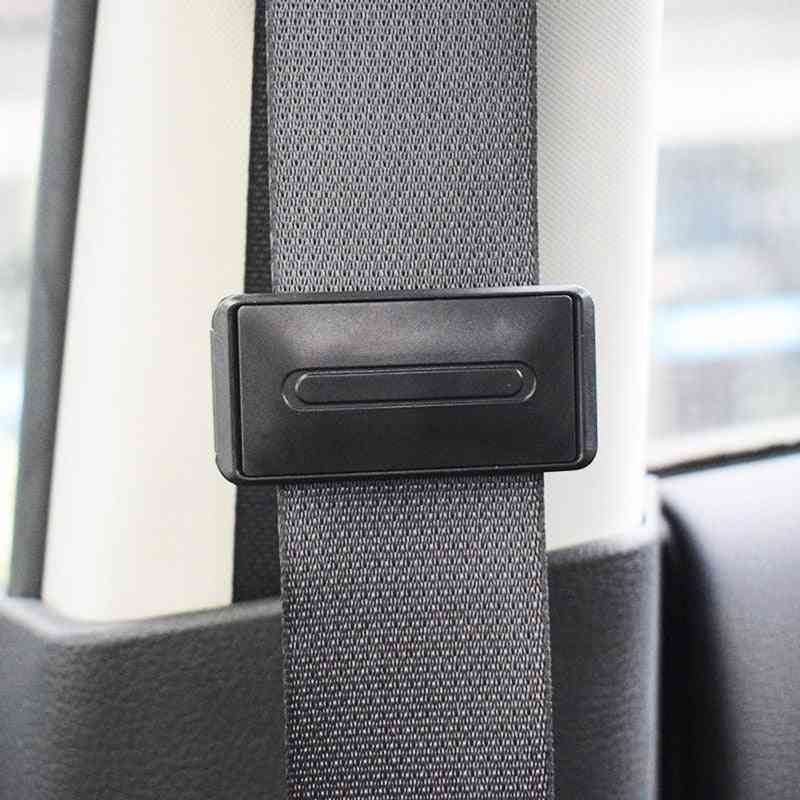 Adjustable Car Safety Seat Belts Holder Stopper Buckle Clamp Portable