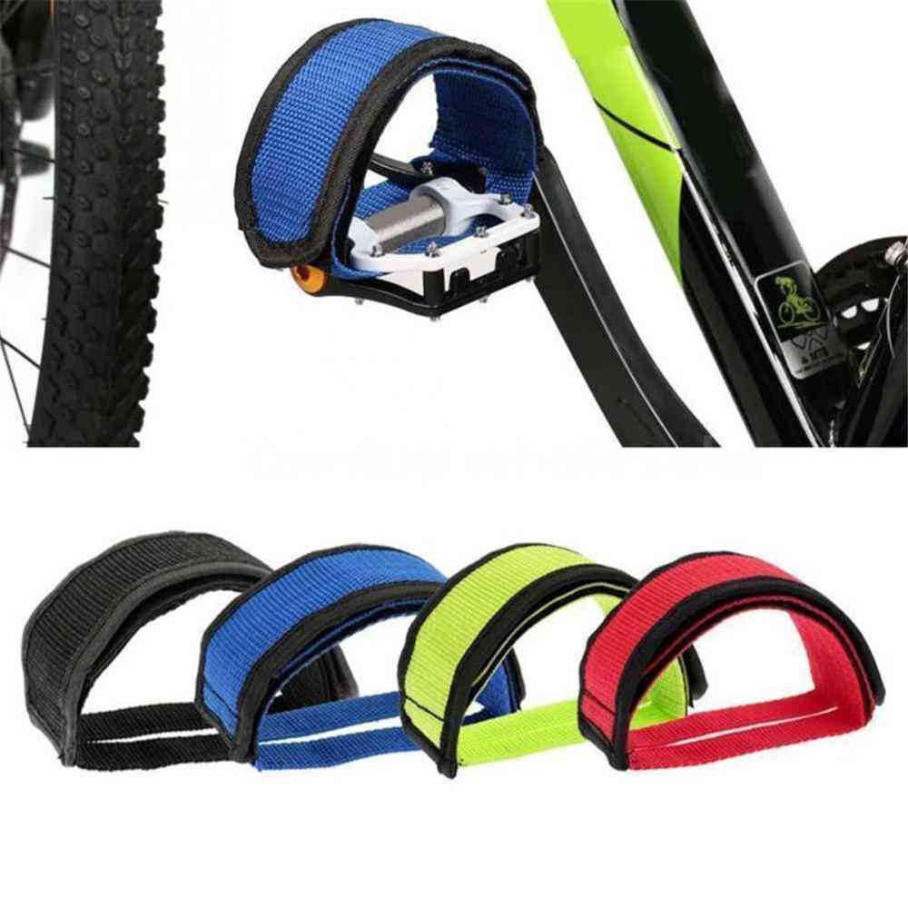 Nylon Bicycle Pedal Straps Toe Clip Strap Belt Adhesivel Bicycle Pedal