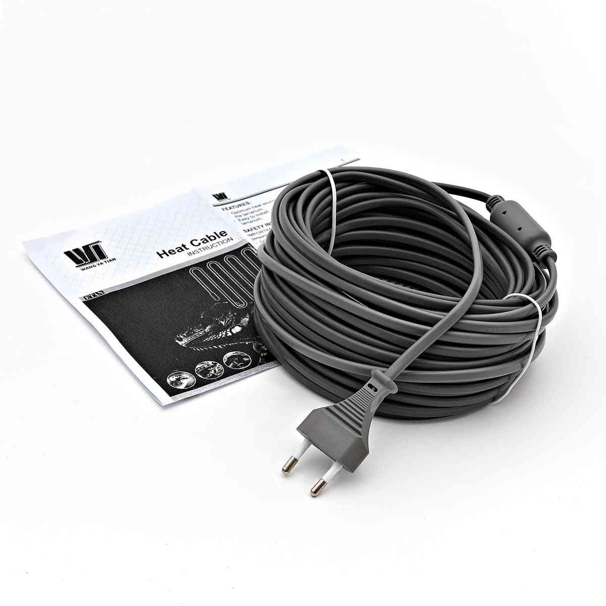 Eu Plug-in Power Cord Self Regulating Heating Cable