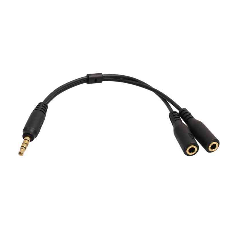 Headphone Splitter Jack Audio Cable