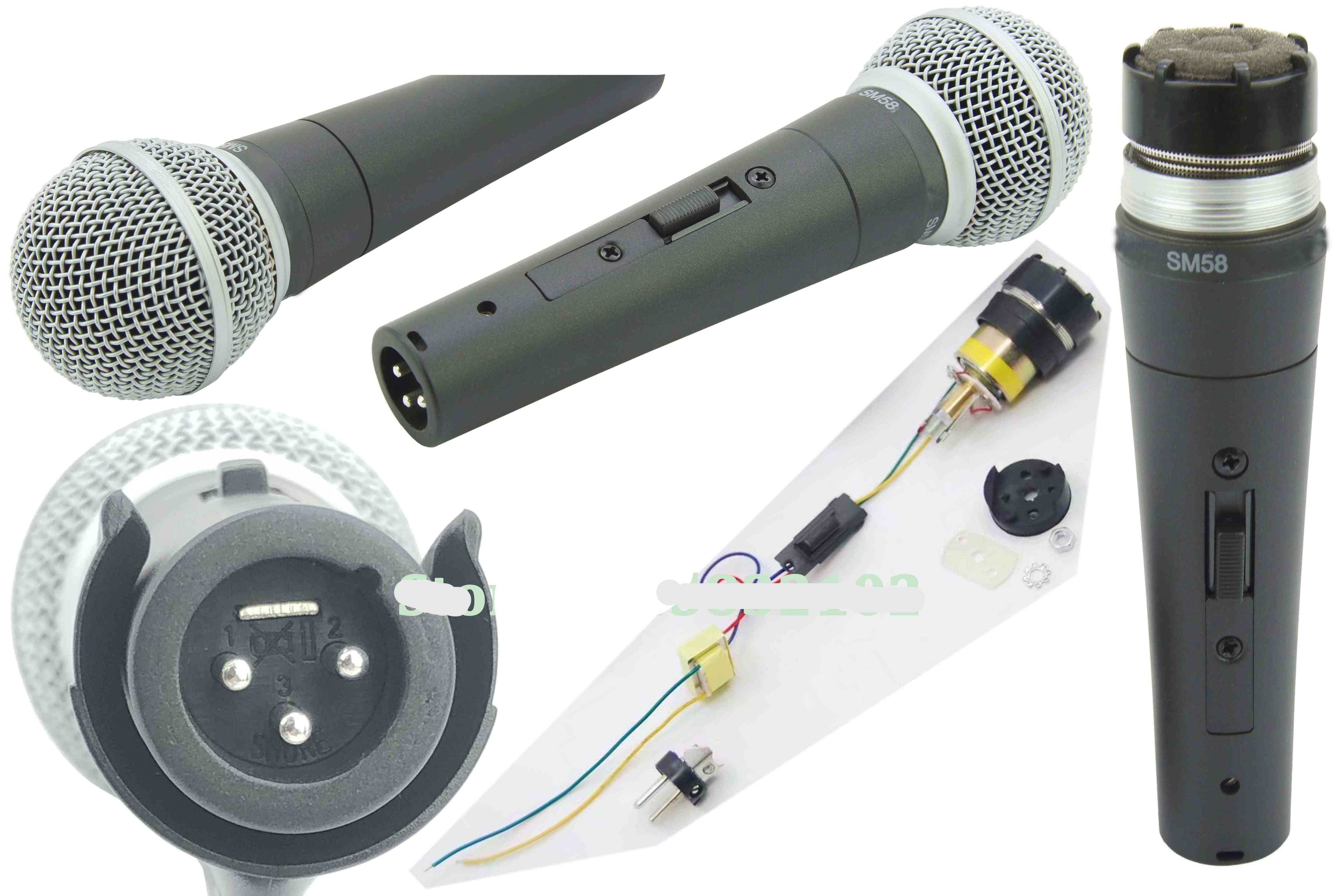 Sm58lc, sm58s dynaaminen kardioidi ammattimikrofoni