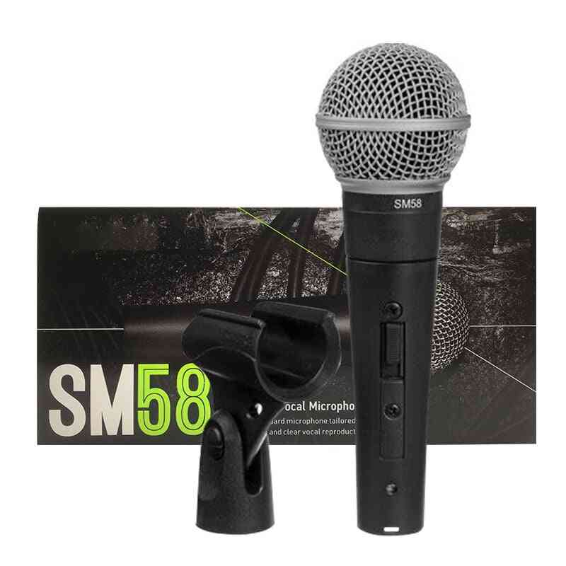 Sm58lc, sm58s dynamisk kardioid profesjonell mikrofon