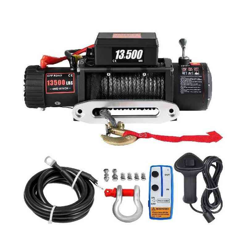 12v Electric Winch With Remote Control