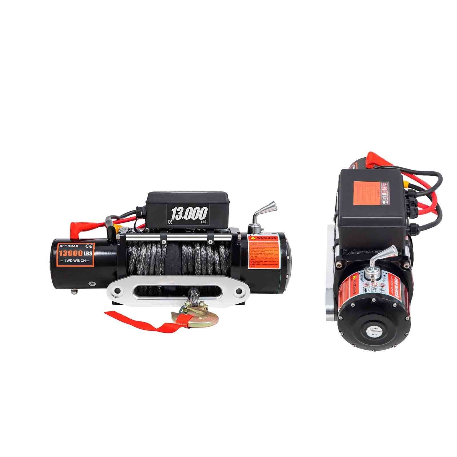 12v Electric Winch With Remote Control