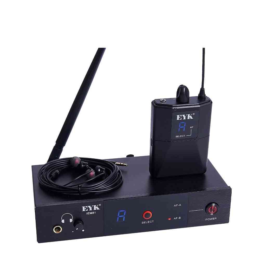 Iem81 Uhf Single Channel Wireless In Ear Monitoring System