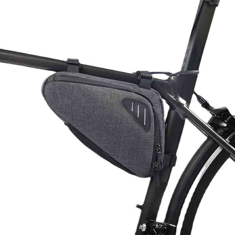 Bicycle Triangle Bag Top Tube Front Frame