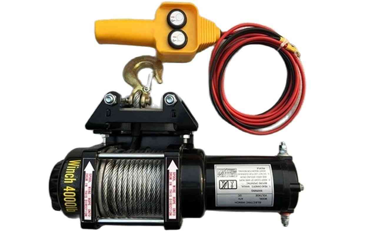 12v 24v  Off-road Vehicle Winch  Electric Vehicle Self-rescue Winch