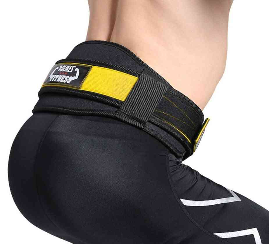 Man Nylon Fitness Weight Lifting Squat Belt For Safety Gym