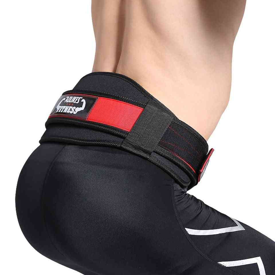 Man Nylon Fitness Weight Lifting Squat Belt For Safety Gym