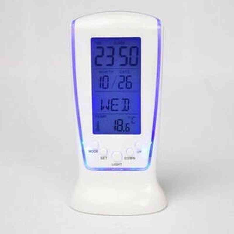 Digital elektronisk termometer led klocka