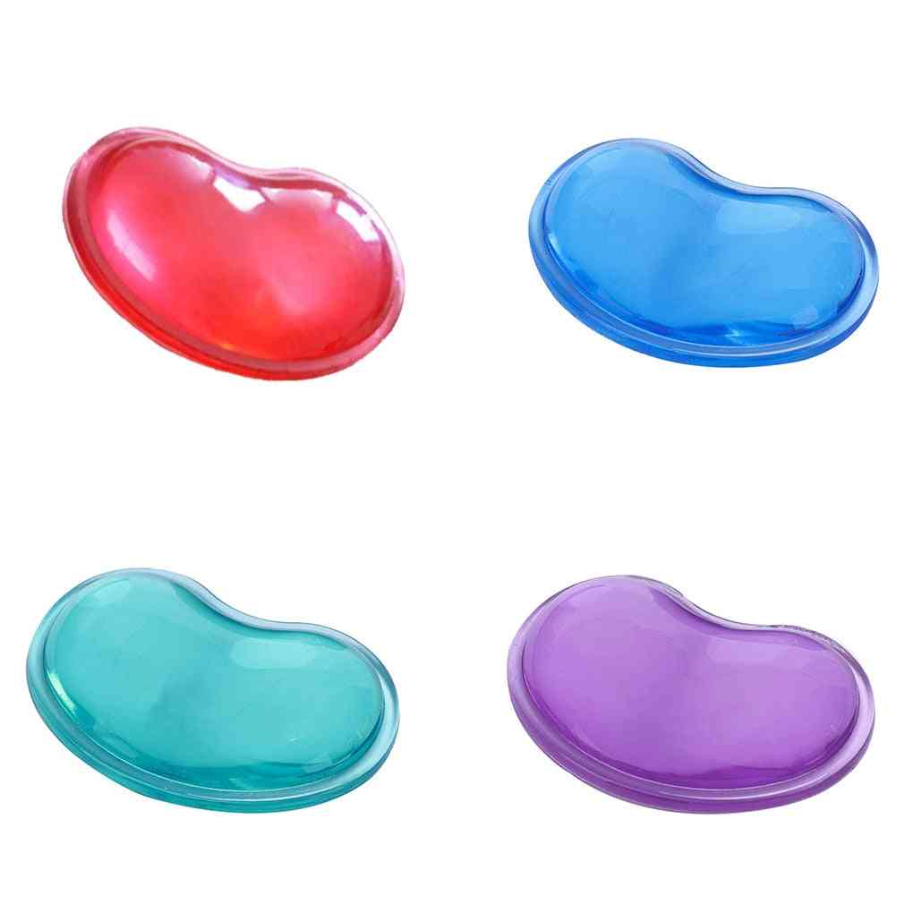 Silicone Heart-shaped Wrist Pad Computer Mouse Anti-slip Mat