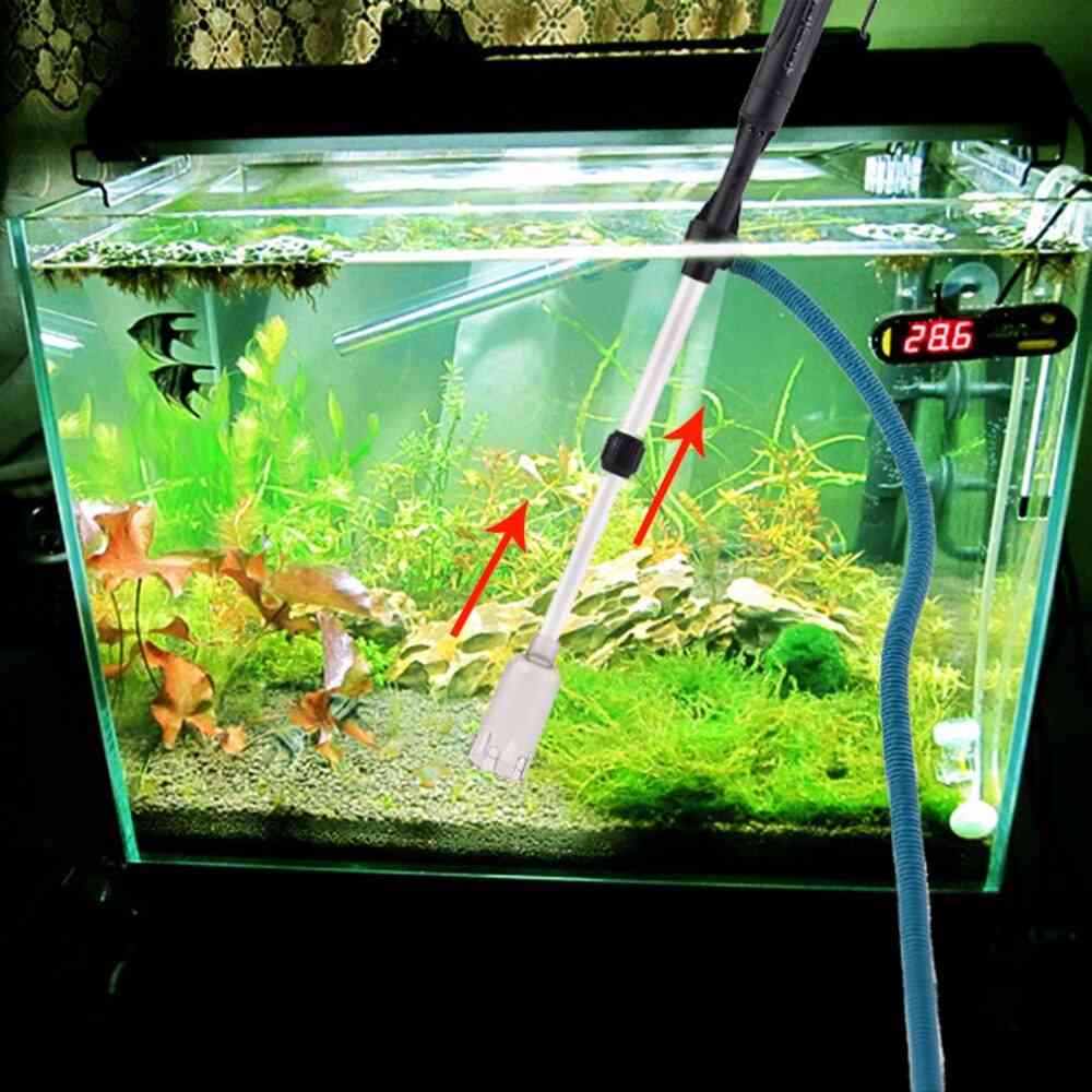 Aquarium Vacuum Cleaner Water Filter Fish Tank Aquarium Cleaning Tool