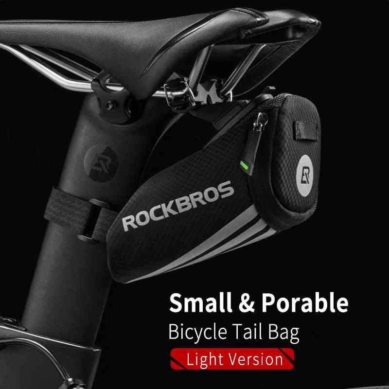 Rockbros mini bærbar taske reflekterende tasker cykeltilbehør