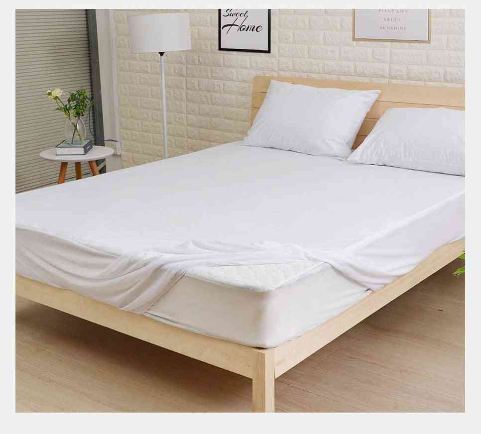 Waterproof Bed Cover, Microfiber Anti-mite Mattress Pad